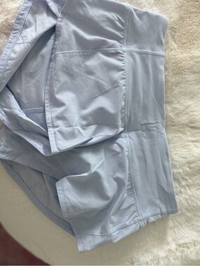 lululemon athletica Pale Blue Workout Shorts